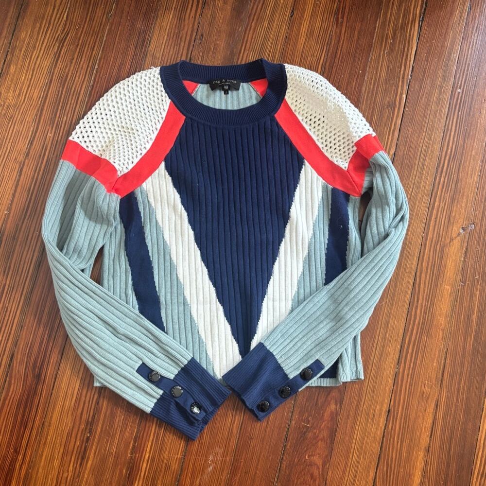rag & bone Striped Sweater